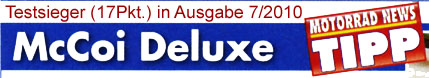 Im Vergleich mit 7 �lern ist der McCoi der Testsieger nach Punkten mit der besten Funktion!